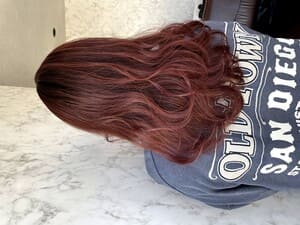 ロングのヘアスタイル画像